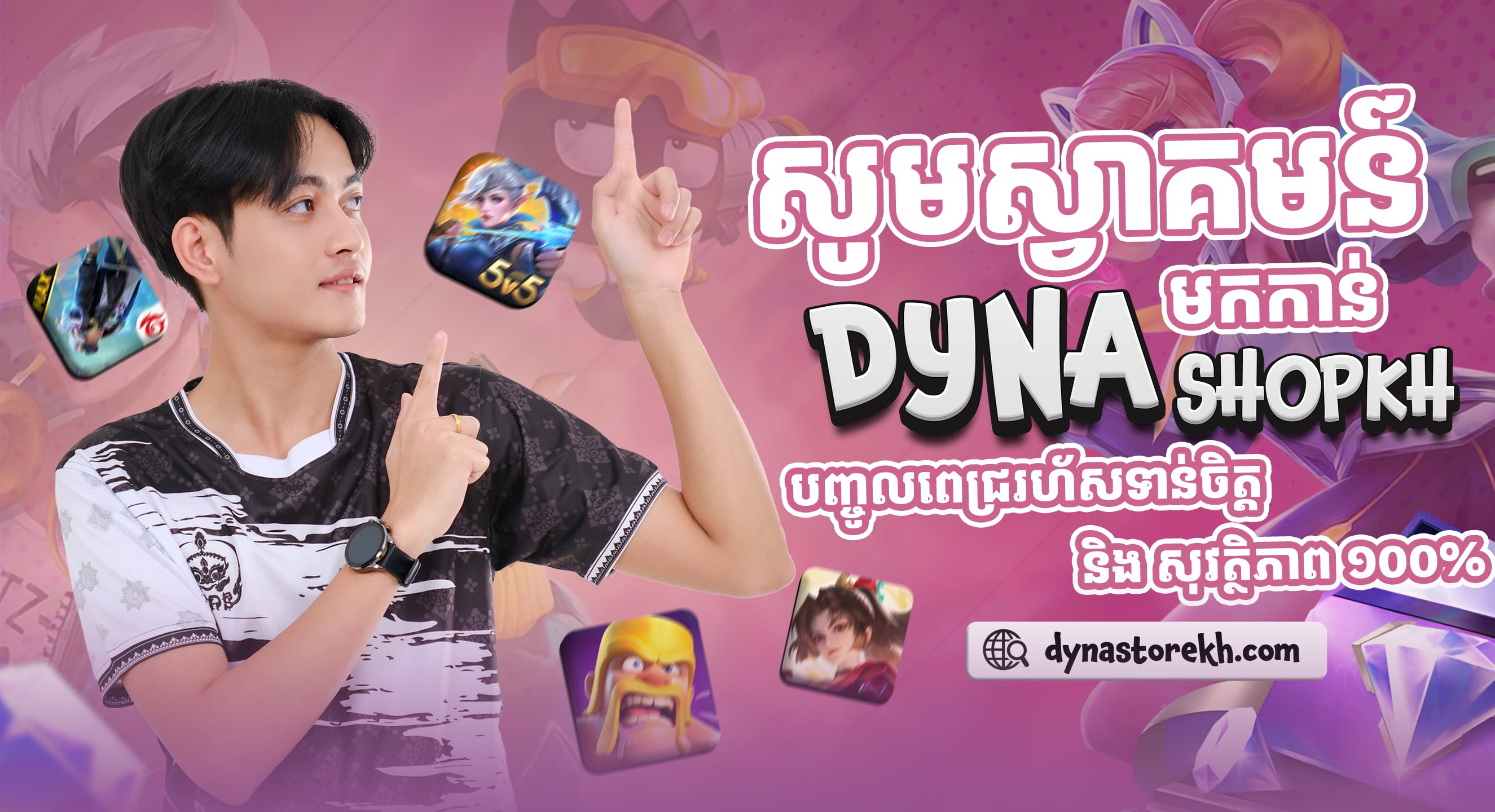 Dynashop banner